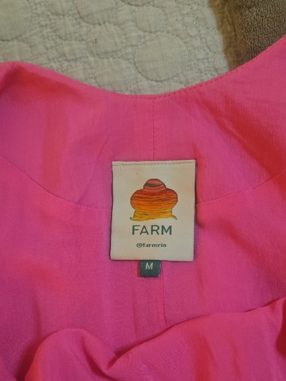 FARM Rio Pink Petal Maxi Dress - Picture 6 of 6